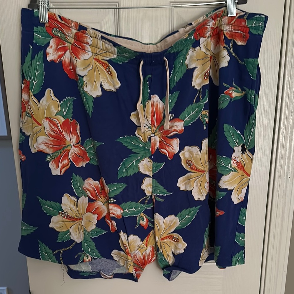 Men’s big & tall Ralph Lauren tropical  jogging shorts